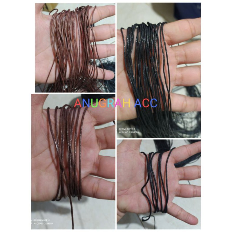 bahan kerajinan tangan tali kulit meteran