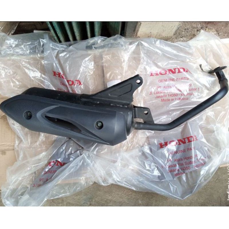Knalpot standar original Beat Karbu lama 2010 2012 original