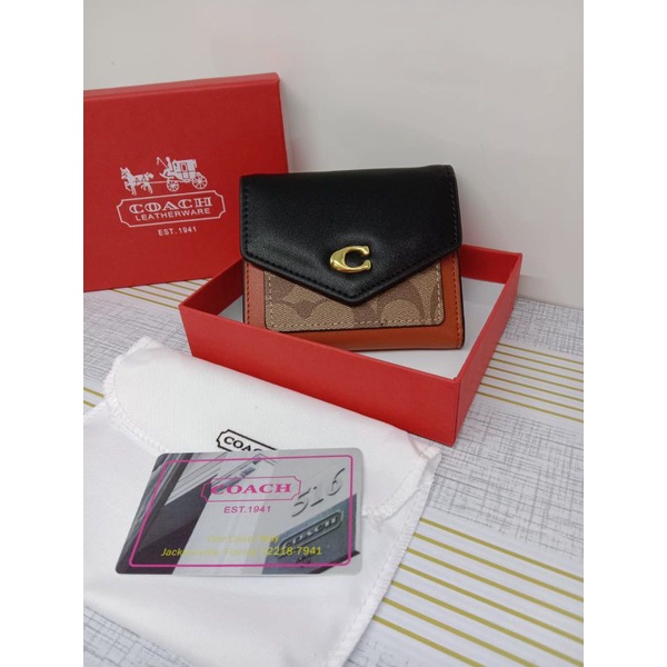 dompet fashion import coach lipat mini,dompet coach envelope free box