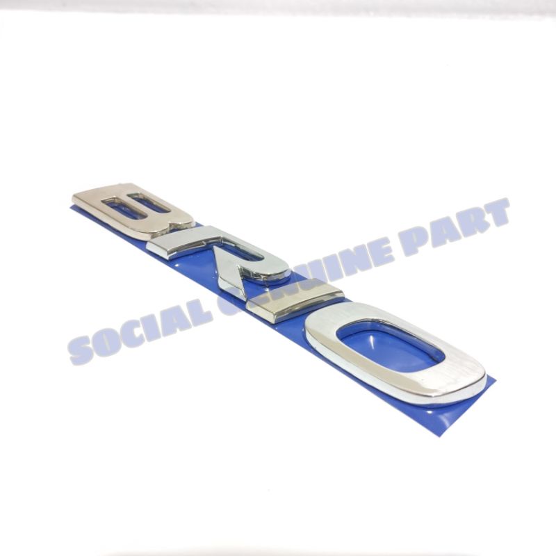 Emblem bagasi new Brio baru Original