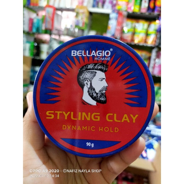 Bellagio Styling Clay Mega Hold/ Pomade Home (80/90g)