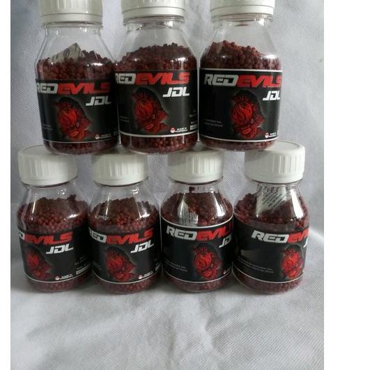 ☊ REDEVILS JDL 100 GRAM PELET IKAN LOUHAN / LOHAN RED DEVILS LOHAN ♞