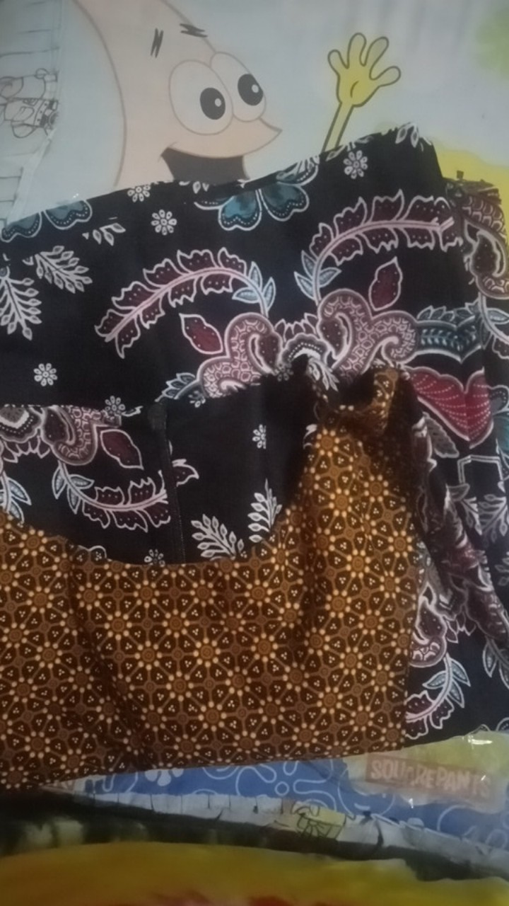 Tunik Batik Jumbo Ld 120 Cm / 130 Cm / 140 Cm