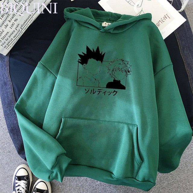 Sweater HUNTER x HUNTER Oblong / Hoodie KILLUA &amp; GON SHADOW Jumper