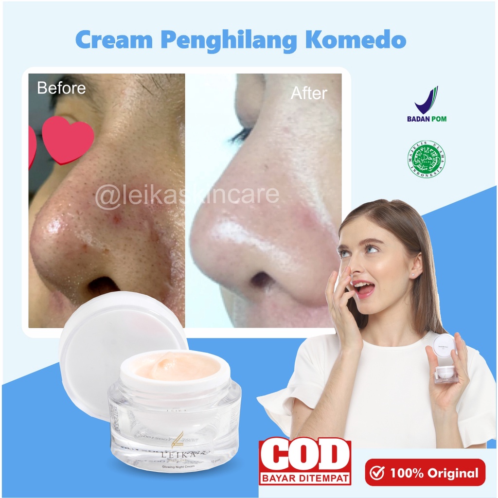 [AMPUH] Penghilang Komedo Hidung Wajah Ampuh BPOM Halal MUI Penghilang Komedo Hitam Membandel Pember