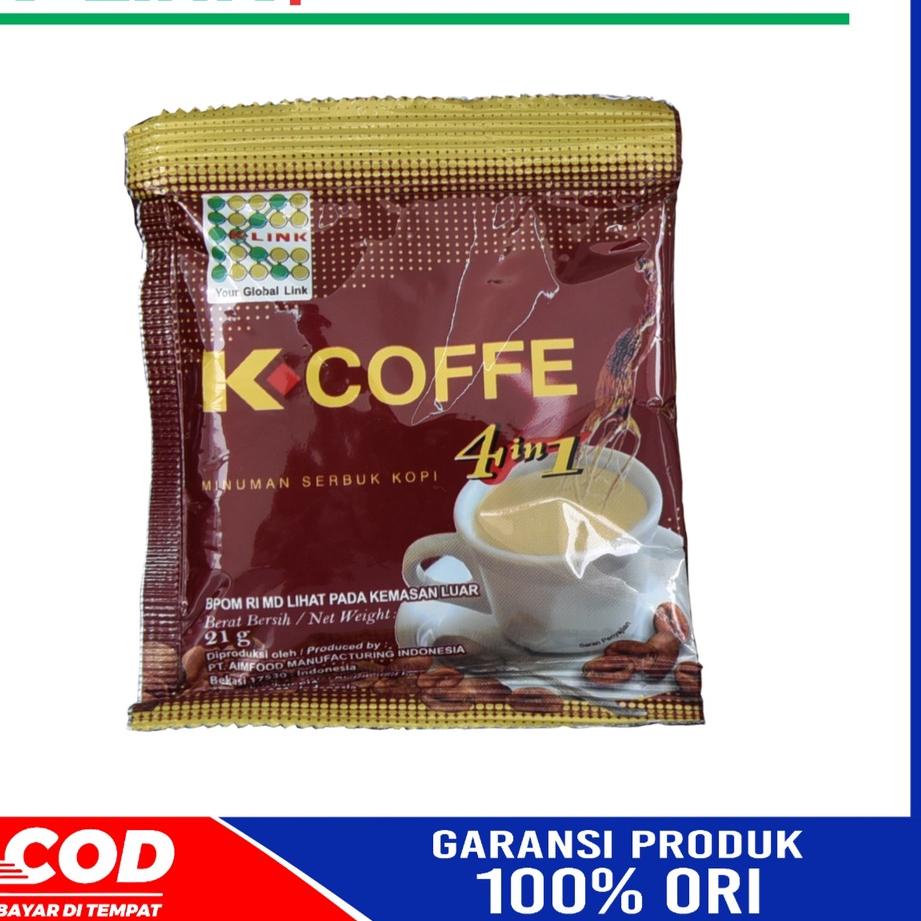 

✅Khusus K-COFFE 4in1 ORIGINAL K-LINK (SACHET) #Shopeehaul