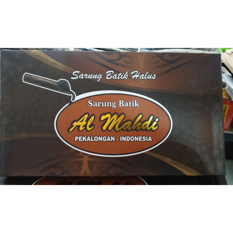 Sarung Batik Tenun Murah Dewasa Wayang Al Mahdi Santri Putra