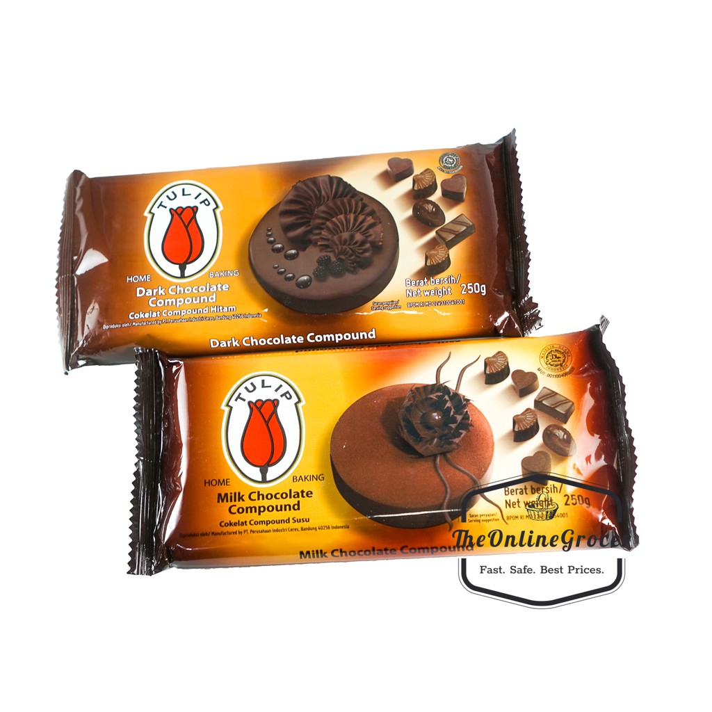 Tulip Chocolate Compound Ceres Cokelat Compound 250gr Shopee Indonesia