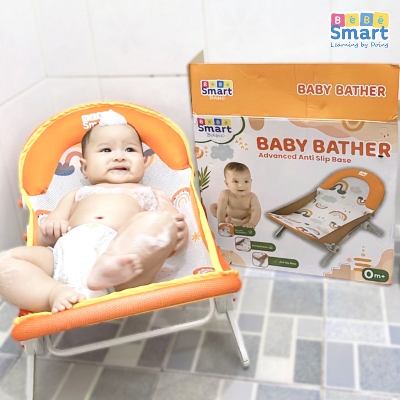 Bebe Smart Baby Bather Kursi Mandi Bayi Newborn Kado Hadiah Lahiran