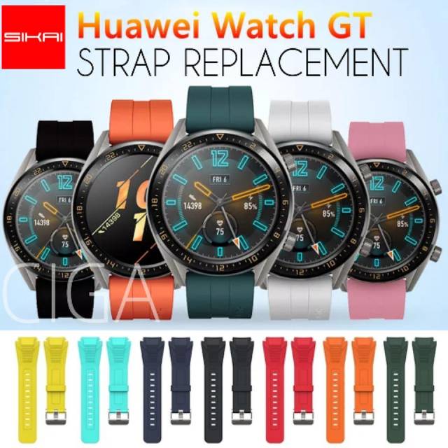 Huawei Smartwatch GT SIKAI Strap Rubber Premium Quality 20mm