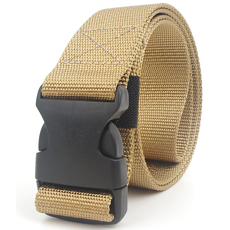 Ikat Pinggang Kanvas Pria Taktikal Militer - Canvas Military Tactical Belt