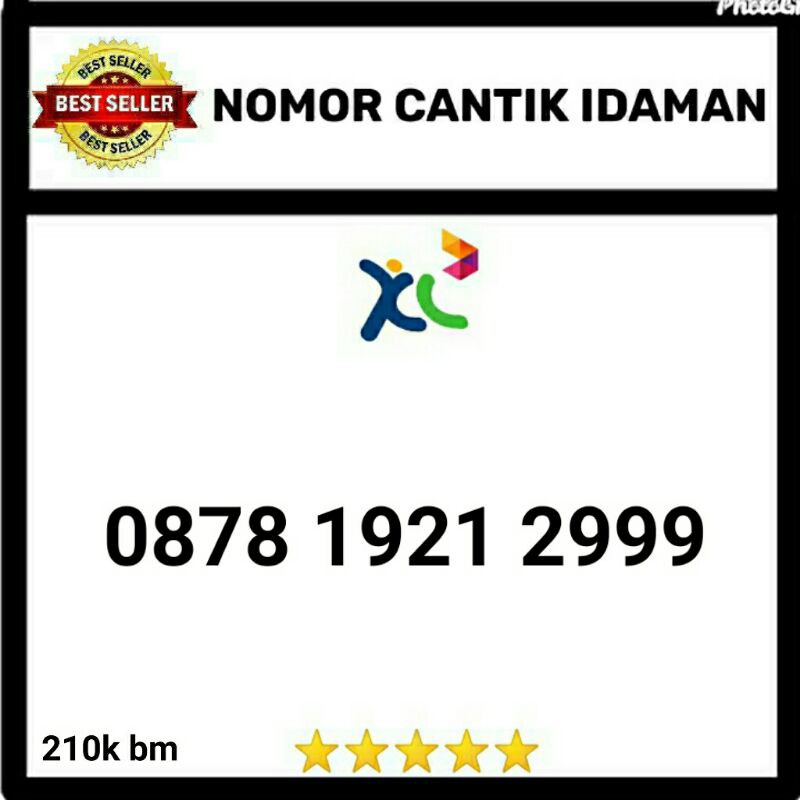 kartu perdana nomor cantik xl seri 000 5000 1000 bmi1