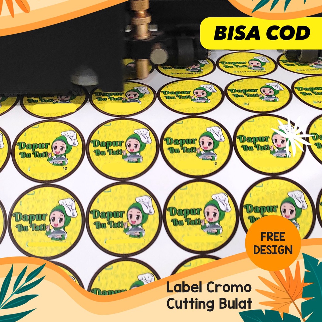 

Sticker Label Untuk Makanan Bahan Cromo Cutting