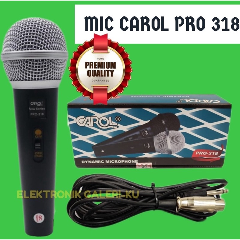 MIC CAROL PRO 318
