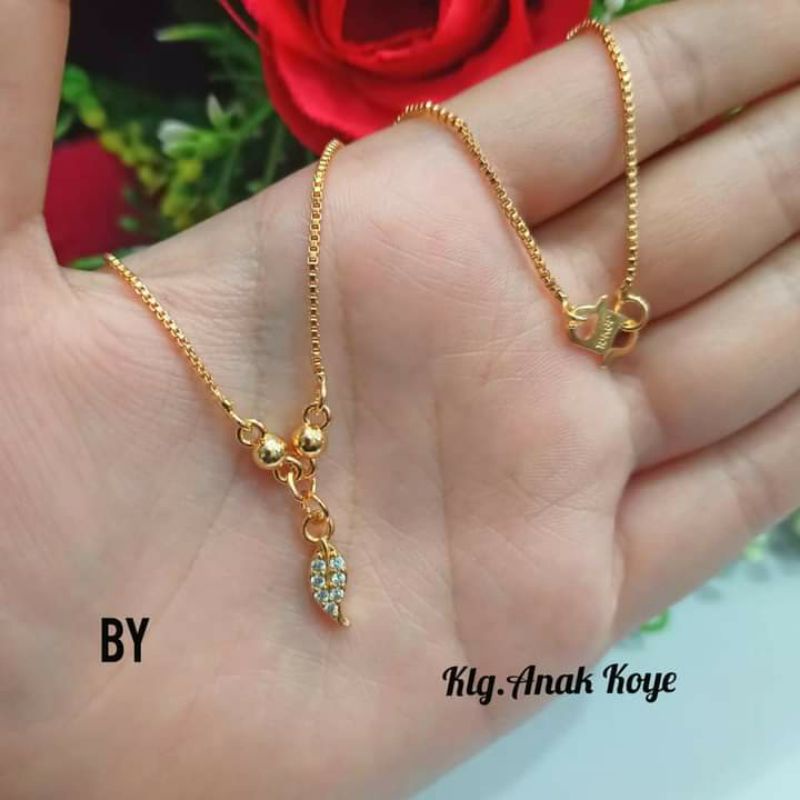 Kalung Anak Koye Mata Variasi motif perhiasan Anak Gold dan Silver (COD)