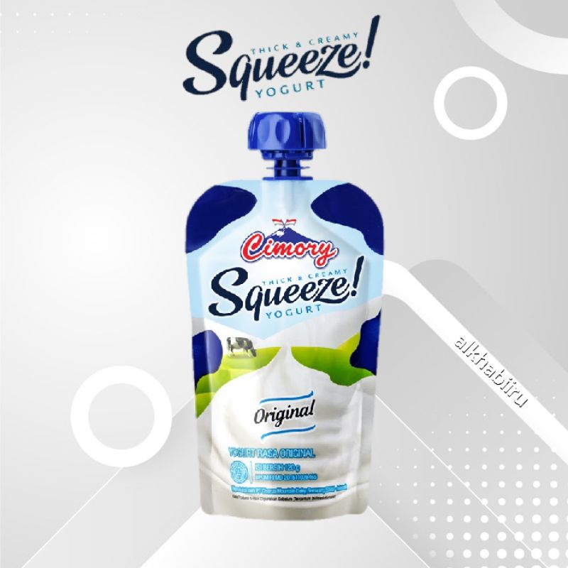 

Yogurt Squeeze Cimory Original 120gr