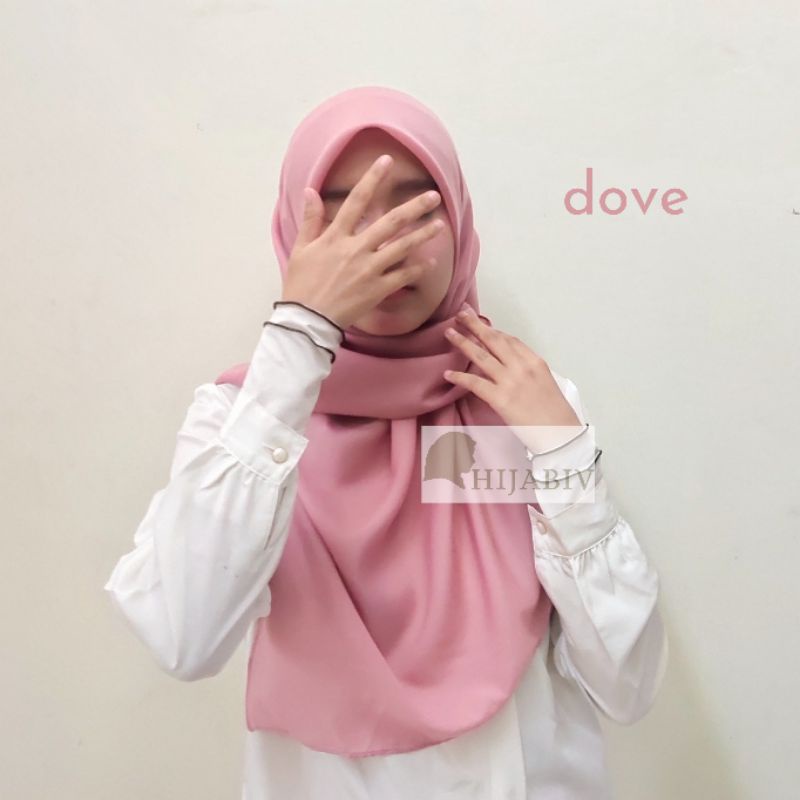 SEGI EMPAT PARIS PREMIUM FINISHING JAHIT TEPI ANTI LETOY (FREE POUCH)-PREMIUM DOVE