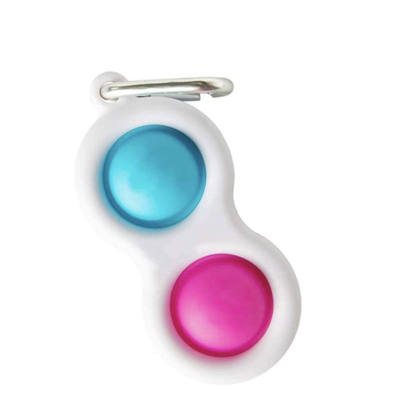 Simple Dimple Simpl Dimpl Fidget Sensory Tik Tok Tiktok Toy Pop It Its-Pink Blue