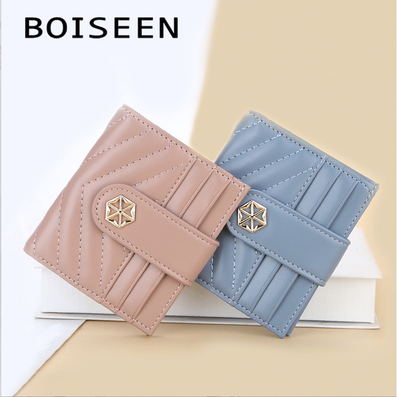 BOISEEN N1889 Dompet Pendek Lipat Wanita