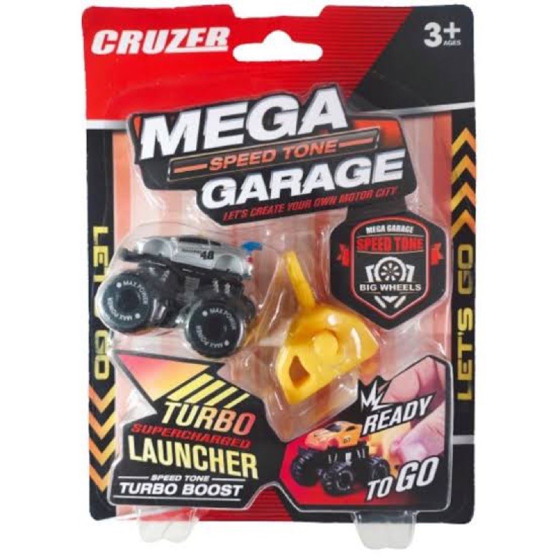 Cruzer Mega Garage Mainan Mobilan Anak Laki Launcher