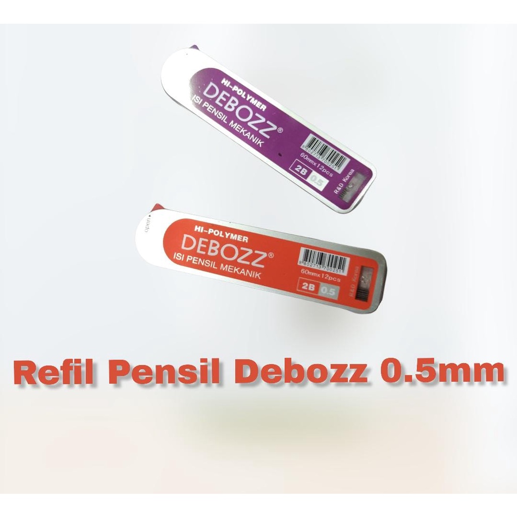

ISI PENSIL MEKANIK 2B DEBOZZ 0.5