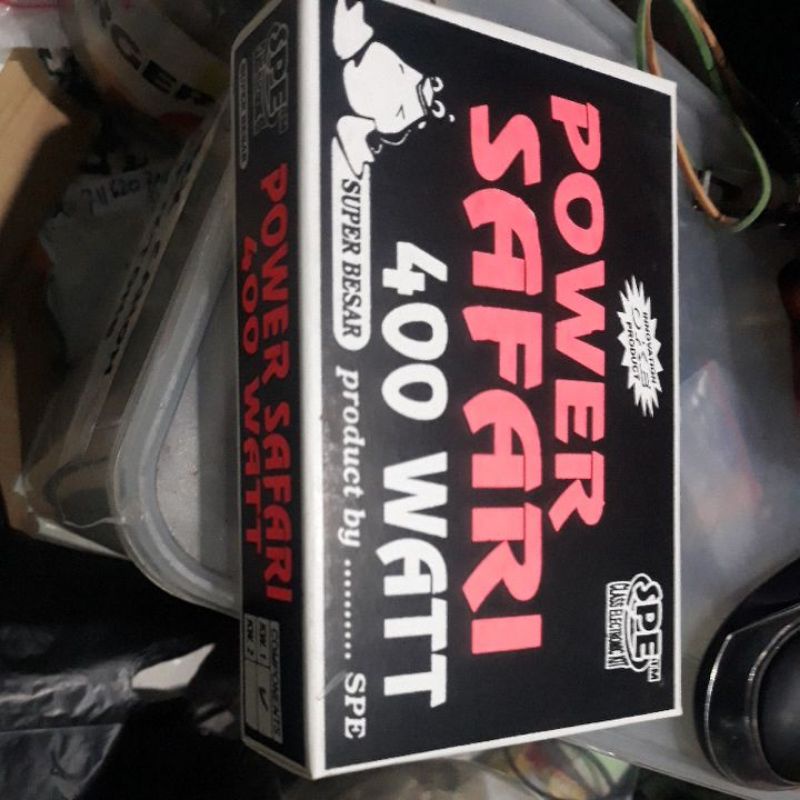 driver power safari mono 400watt