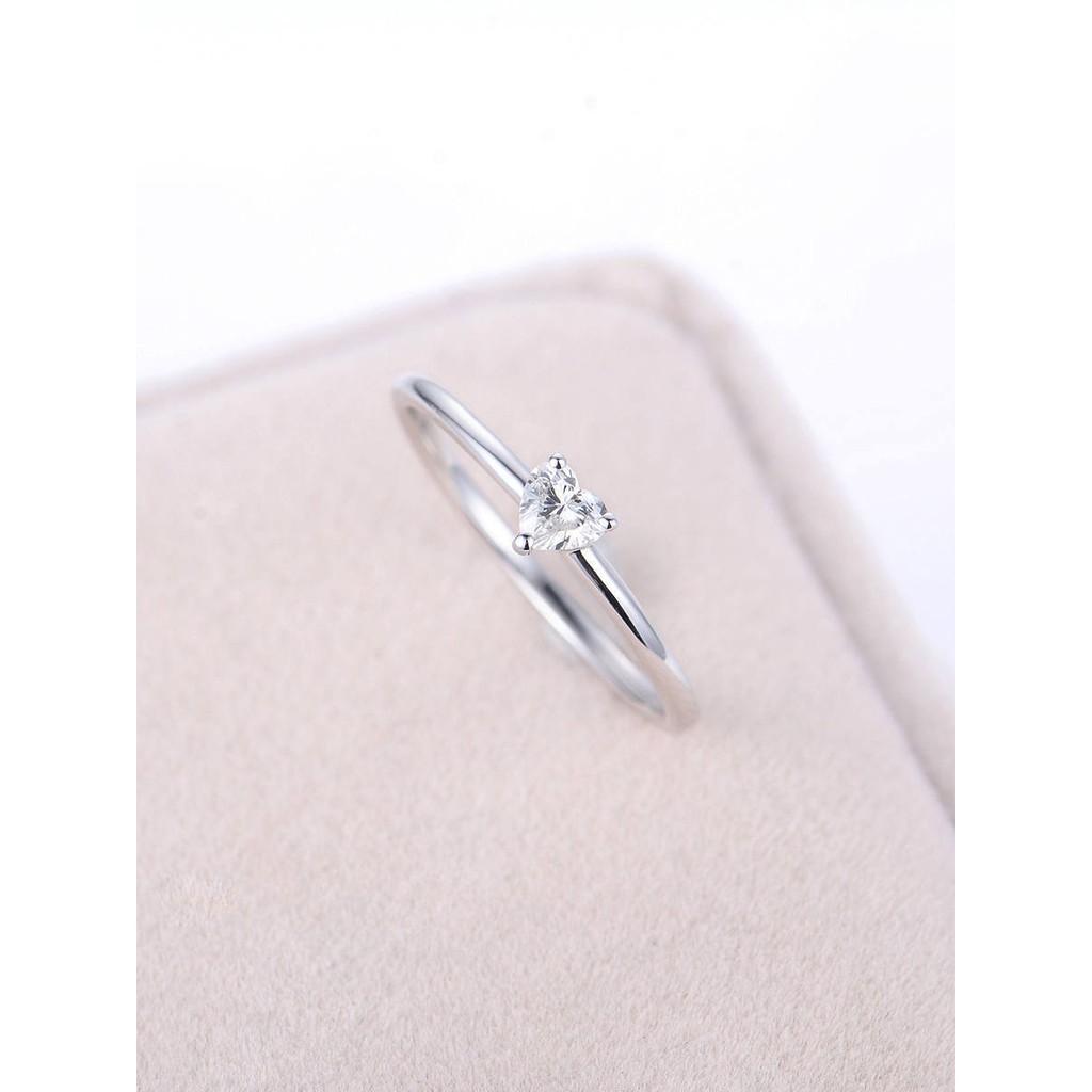 Cincin Sterling Silver 925 Dengan Cubic Zirconia Untuk Wanita