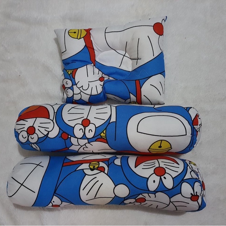 SET bantal guling bayi MOTIF perlengkapan bayi baru lahir