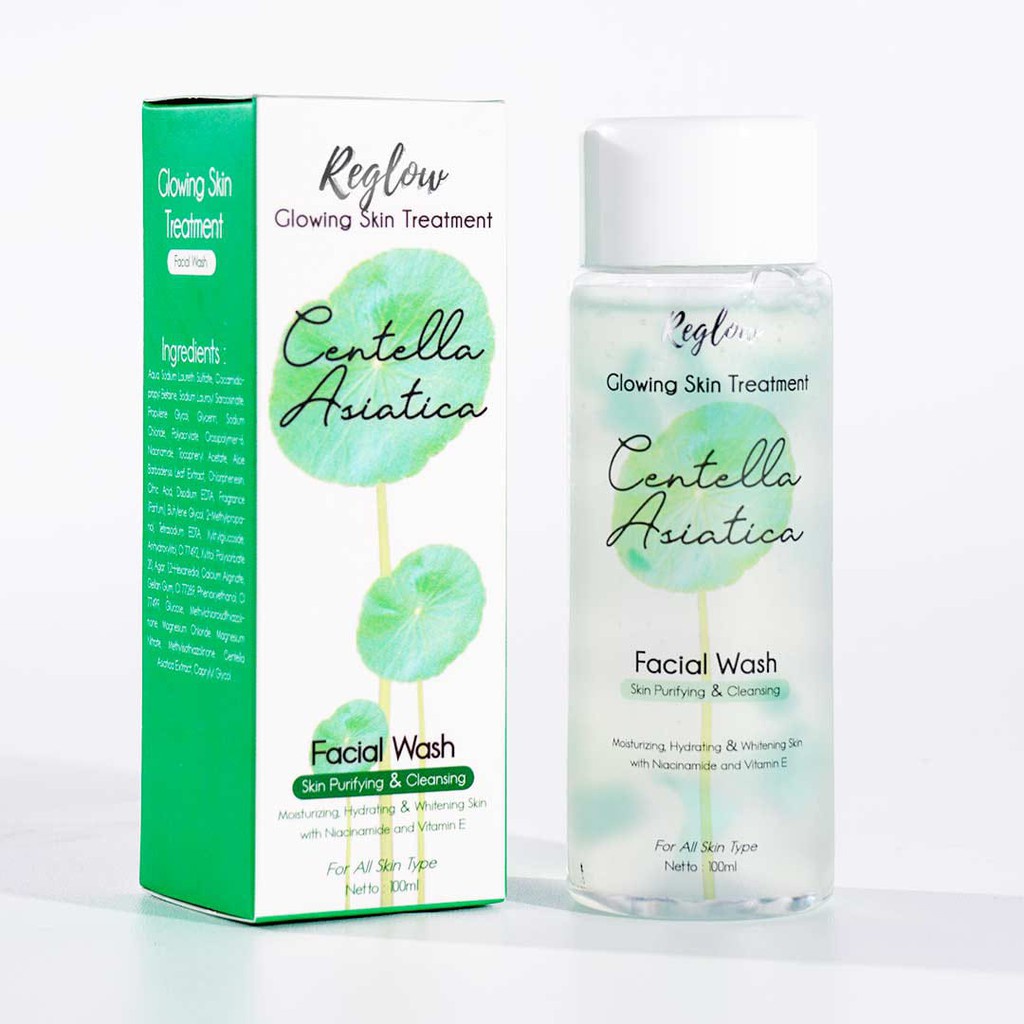 Reglow Skincare Original Bpom Paket Skin care Reglow dr Shindy Putri-Facial Wash+Gift