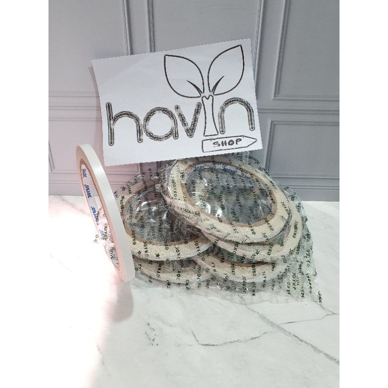 DOUBLE TAPE/ISOLASI 2 SISI-1/2 CM