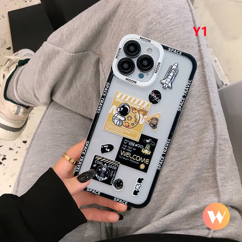 Soft Case Motif NASA Untuk Samsung M32 A13 A33 A32 A73 5G M23 A50 A50s A30s A12 A21s A53 A23 A51 A20s A22 A52 A52s A11 A71 A10s A02s A03 Atrosa A22S A03