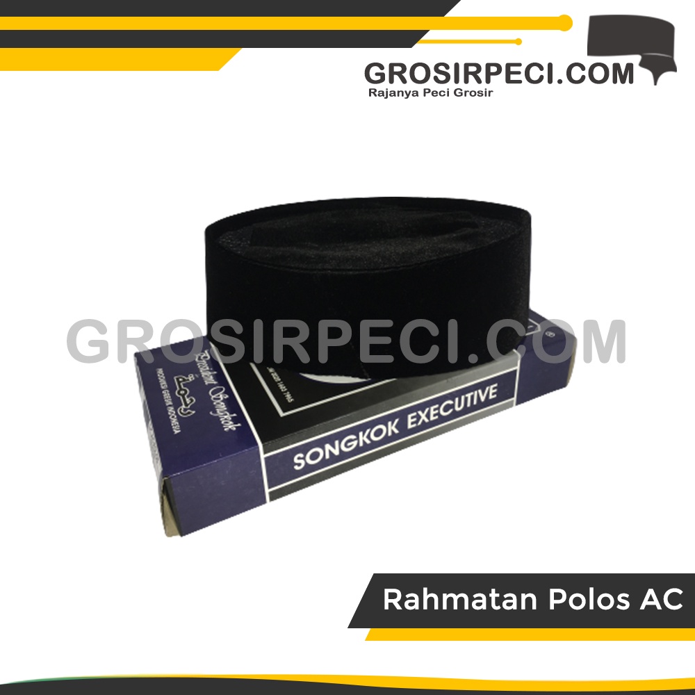 Songkok hitam Peci Rahmat hitam