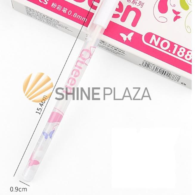 

SALEE! JUaL CEPAT Pulpen Gel Putih 0.8mm - Flower White Gel Ink Pen