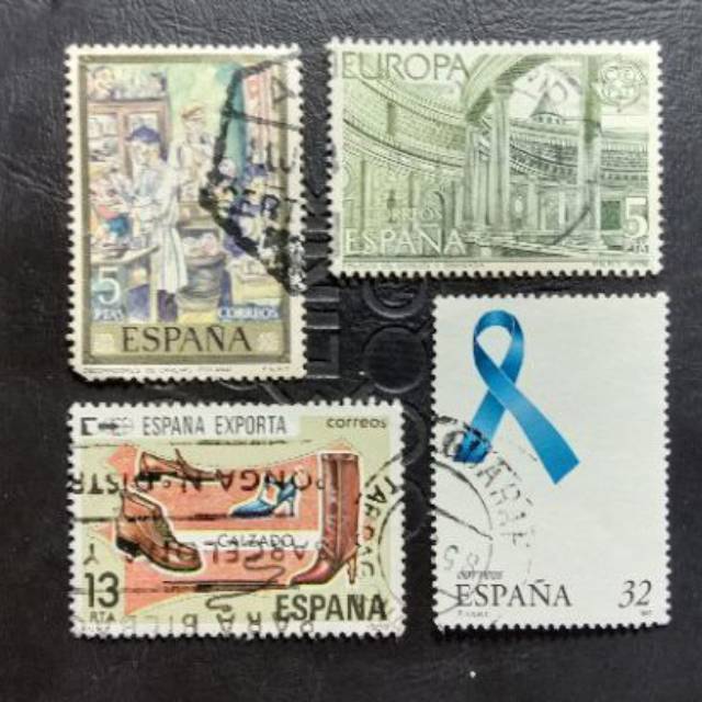 

prangko perangko Spanyol paket 3
