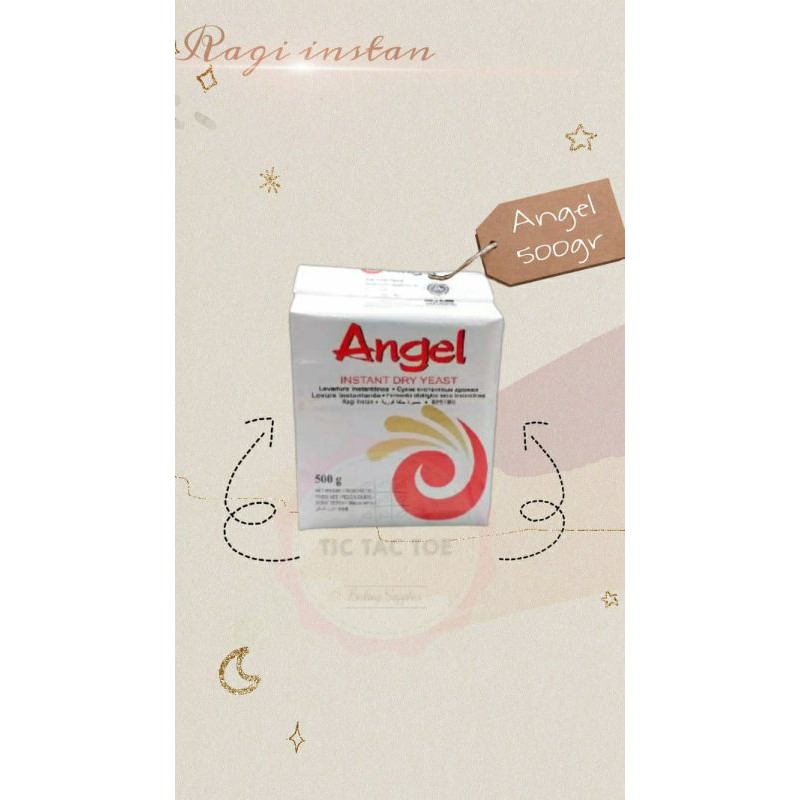 Ragi instant 500gr, ragi instan, pengembang, pengembang angel 500gr, Ragi Angel, pengembang instant