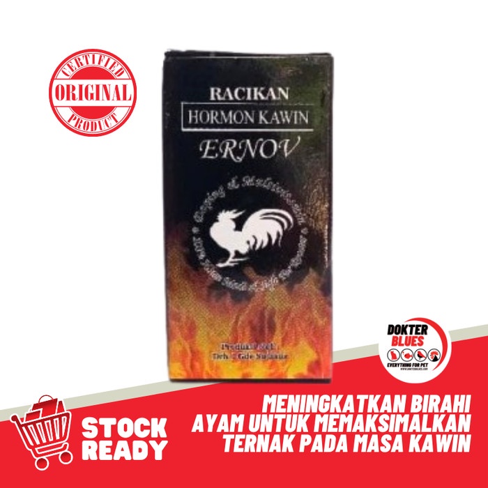 (BAYAR DI TEMPAT) Obat Ayam ERNOV Hormon Kawin Ayam Bangkok Aduan