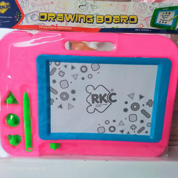 

Papan Tulis Magnet / Drawing Board Anak / Bonus Bubble Wrap