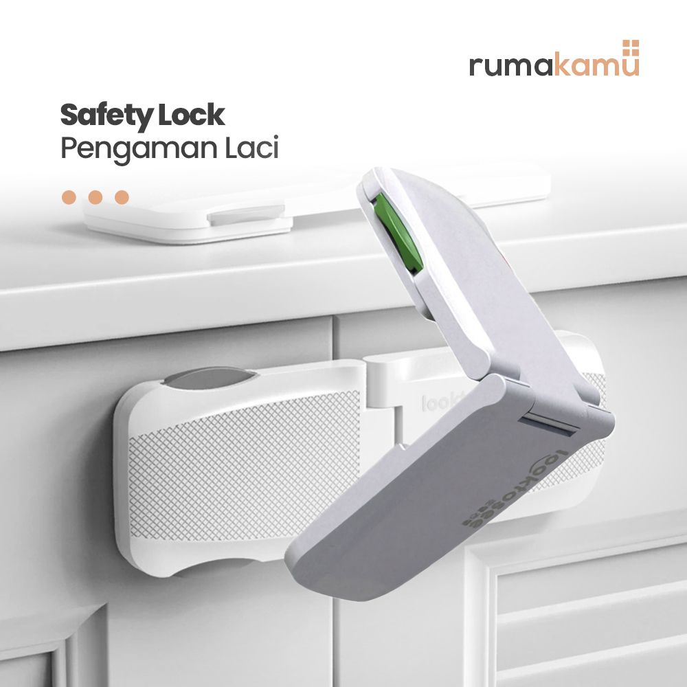 Safety Lock Kunci Kulkas Pengunci Laci