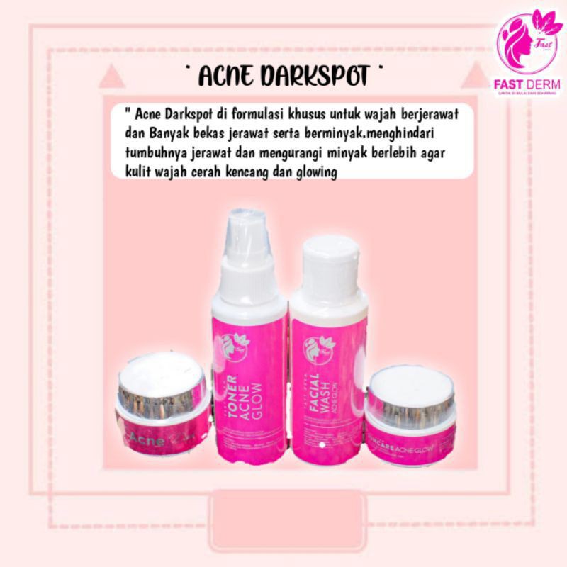 PAKET FAST DERM ACNE DARKSPOT