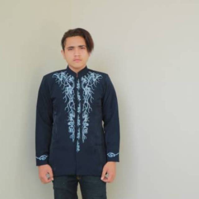 Gambar Bordir  Baju  Melayu  Pria 