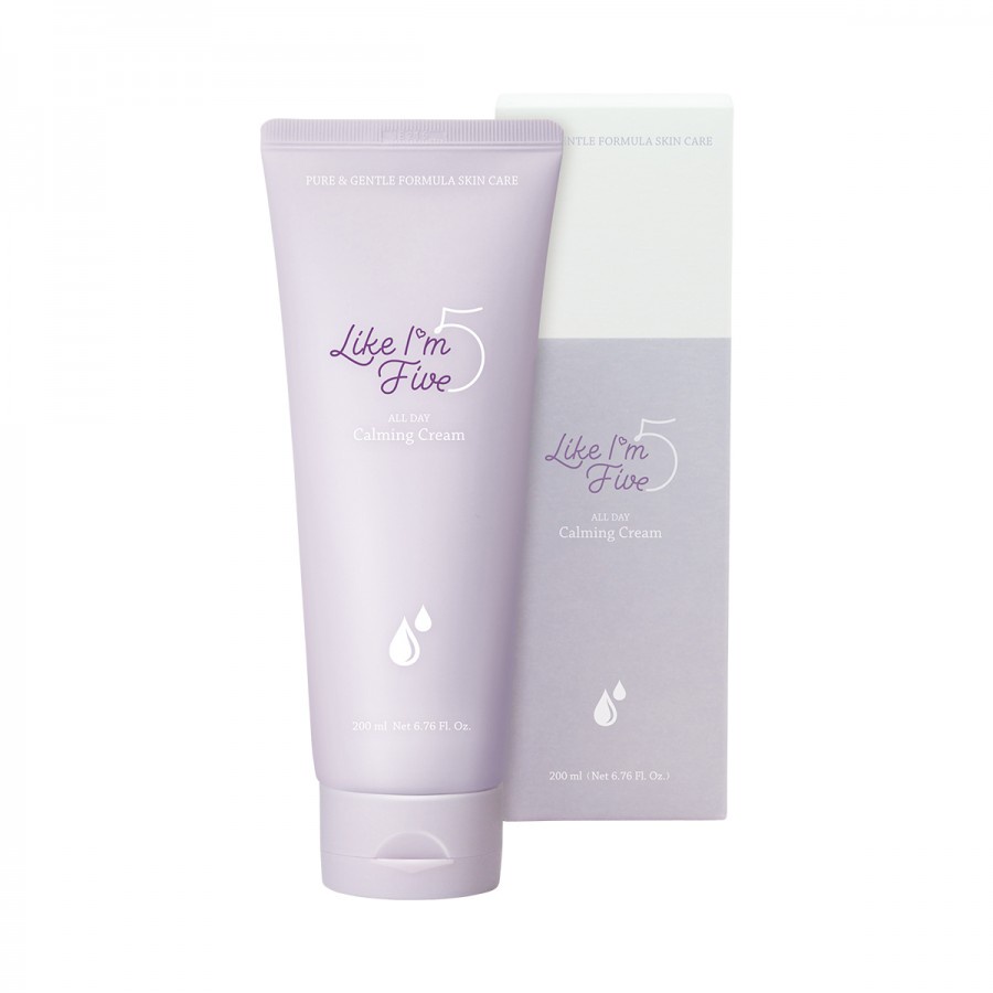 (BPOM) LIKE IM FIVE All Day Calming Cream 200ml / LIKE IM 5 All Day Calming Cream / Baby Cream / Skincare Anak / Perawatan Anak