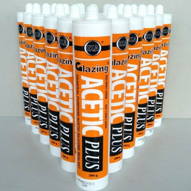 

Lem kaca Aquarium 290gr/Lem Silicone Warna Bening/Clear (Bagus & Cepat Kering)