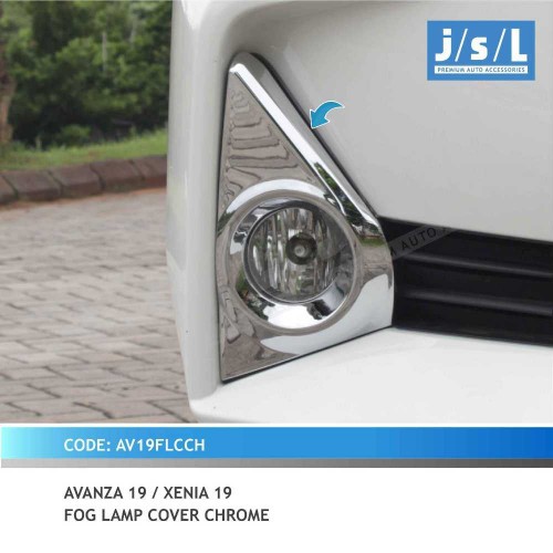 Cover Fog Lamp Avanza Xenia 2019 Chrome