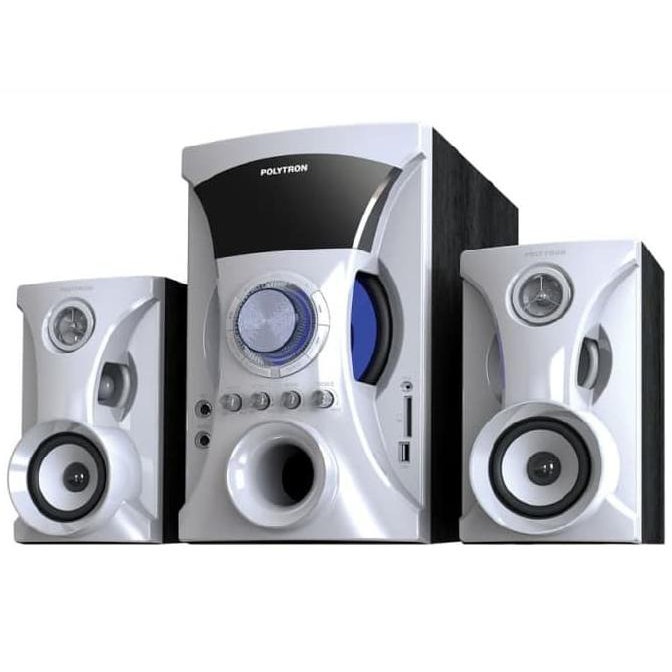 Polytron Multimedia PMA-9505 Bluetooth Speaker Subwoofer Aktif - Putih