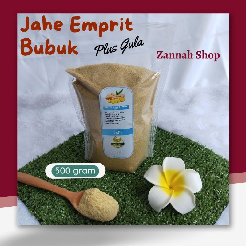 

Wedang Jahe Bubuk Instant Plus Gula 500 Gram