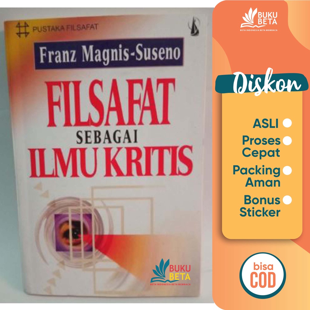 Filsafat Sebagai Ilmu Kritis - Franz Magnis-Suseno