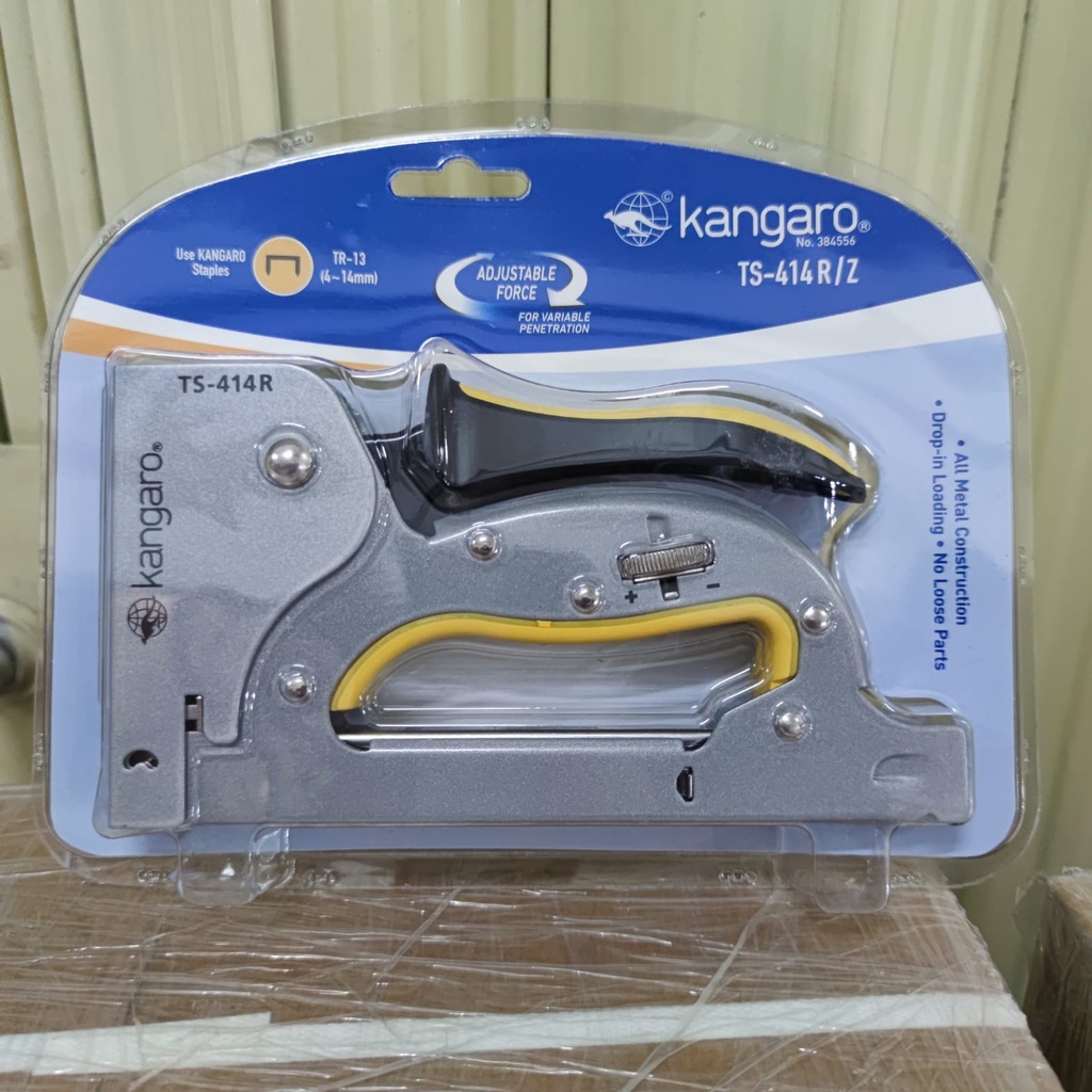 Gun Tacker Alat Staples Tembak / Stapler Kangaro TS-414 | TS414