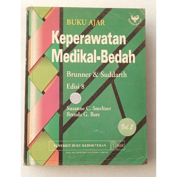 [PRELOVED] BUKU KEPERAWATAN MEDIKAL BEDAH EDISI 8 VOLUME 2 BRUNNER&SUDDARTH