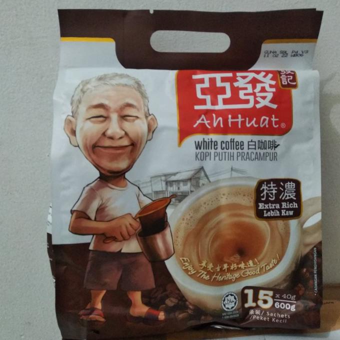 

Sale!!! Kopi Ah Huat White Coffee Extra Rich Limited