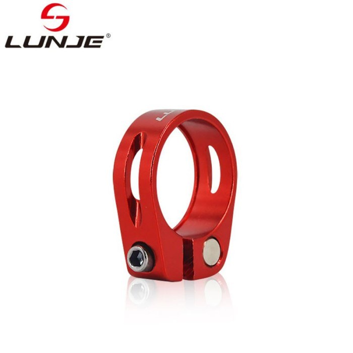 Lunje C206 Seat Clamp 34.9mm Sepeda Klem Seat Post Non QR